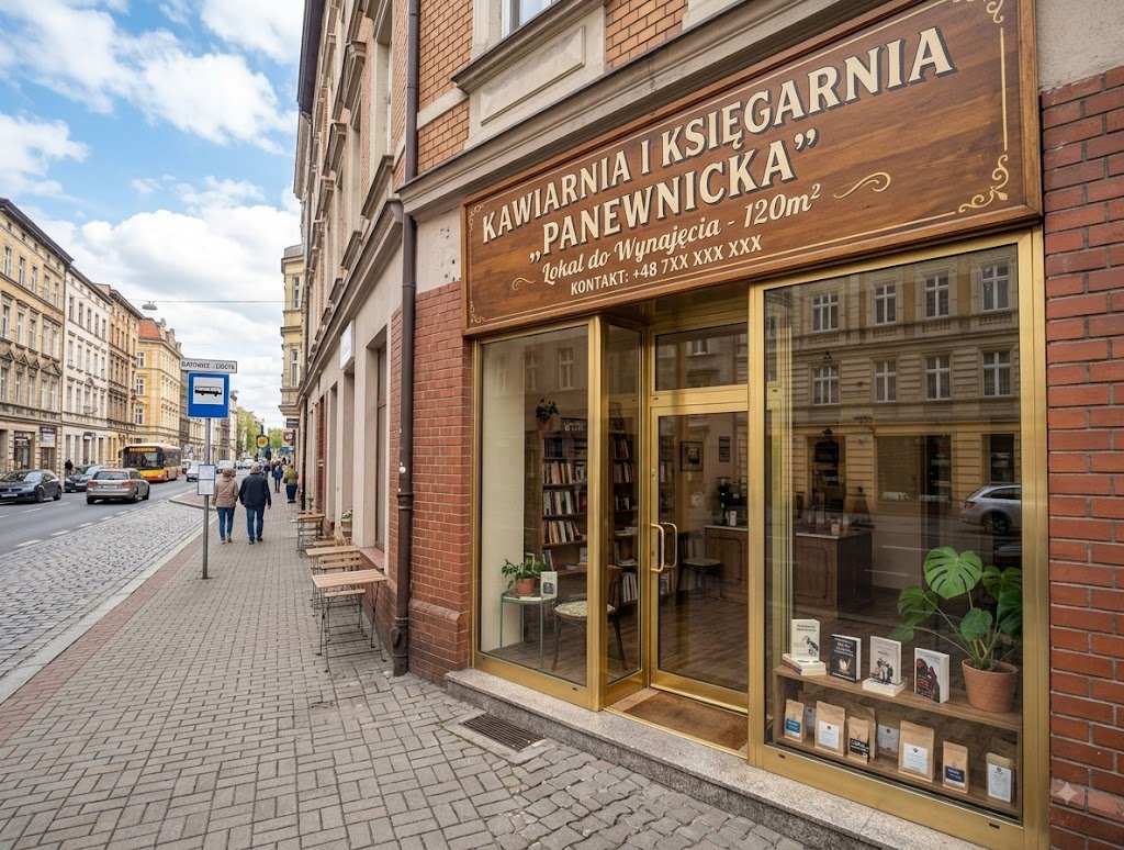 Lokal usługowy przy głównej ulicy